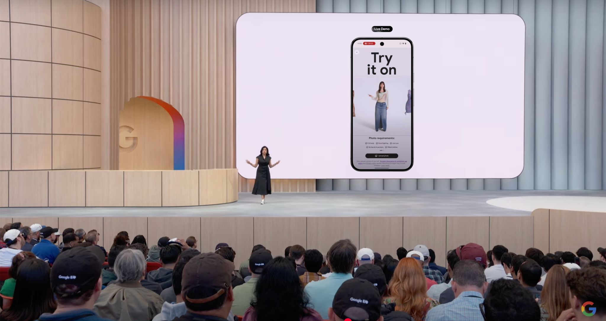 Google I/O Try On Feature